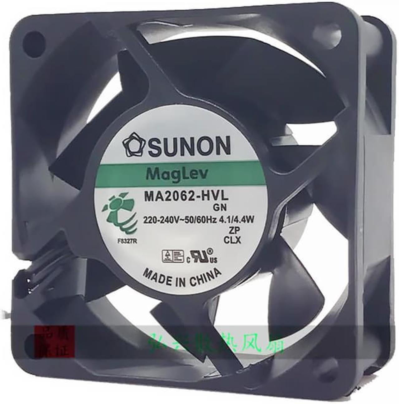 For sunon MA2062-HVL.GN 60*60*25mm 6025 6CM 220V cooling fan