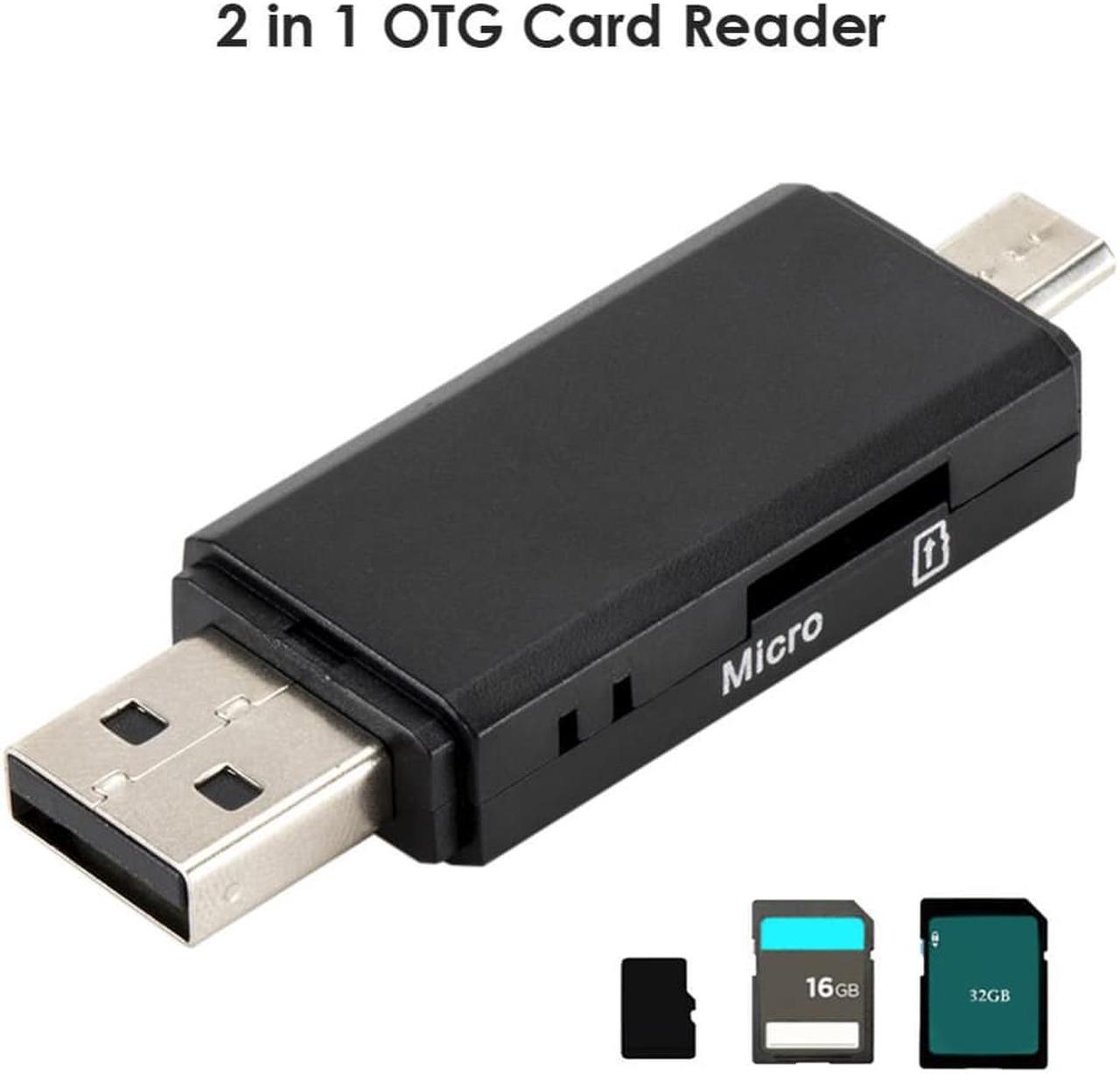 Micro USB OTG Cable Adapter Micro USB SD TF Adapter for Phone Computer 2 in 1 OTG Card Reader Dongle USB 2.0