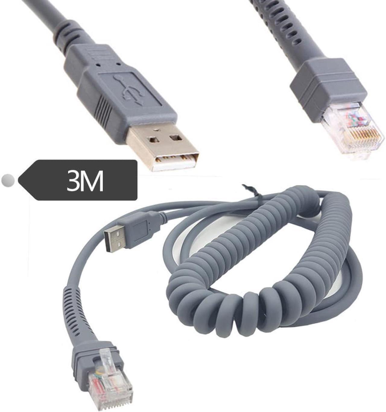 For Scan gun data cable Symbol Xunbao LS2208 Ls1203 Ls4208 Ls4278 Ds6707