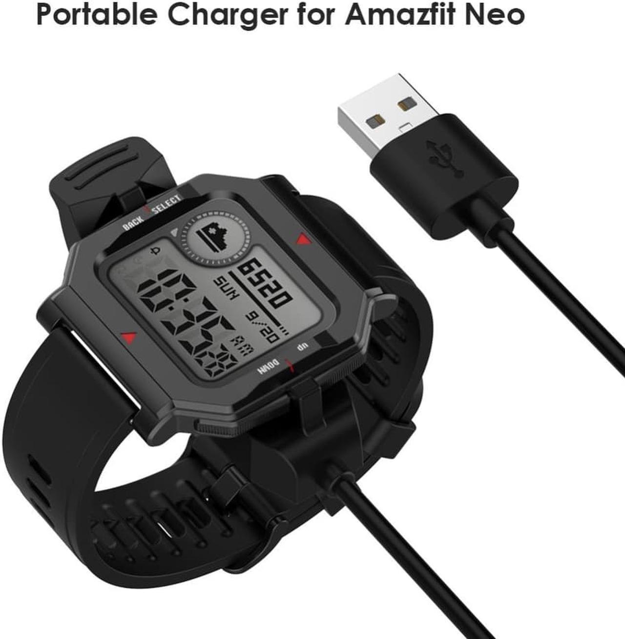 Smart Watch Wireless Charging Cable 1m Fast USB Charging Cable Portable Smart Watch Charger for Huami Amazfit Neo