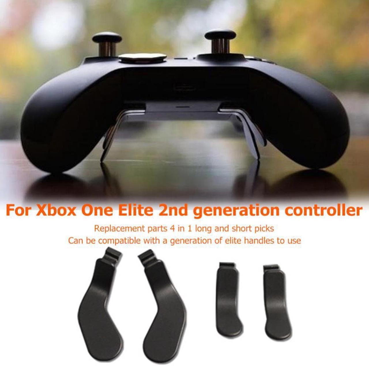 4pcs Paddles Hair Trigger Locks Replacement for Xbox Elite Controller Series 2 Electronic Machine Accessories