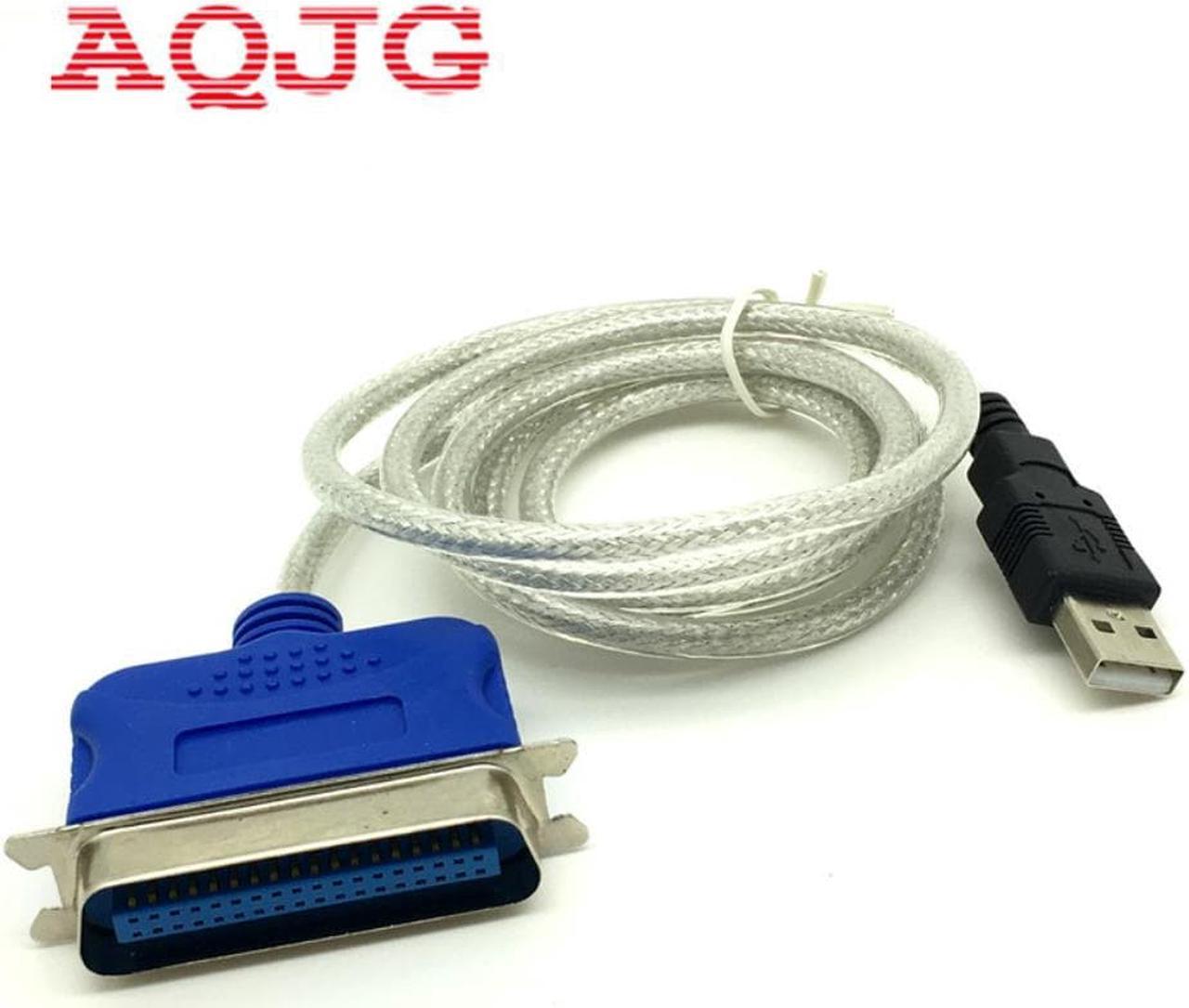 USB TO CN36 Printer Cable USB to Parallel IEEE 1284 36-Pin Printer Adapter Connector Cable CN36 AQJG