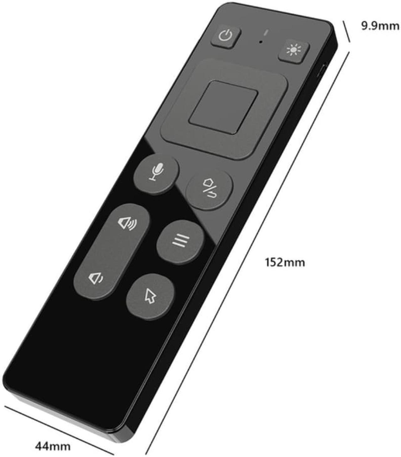 Air Mouse Voice Remote Control 2.4G USB Receiver with Gyro Sensing Wireless Smart Remote for Android/iOS TV BOX Projector