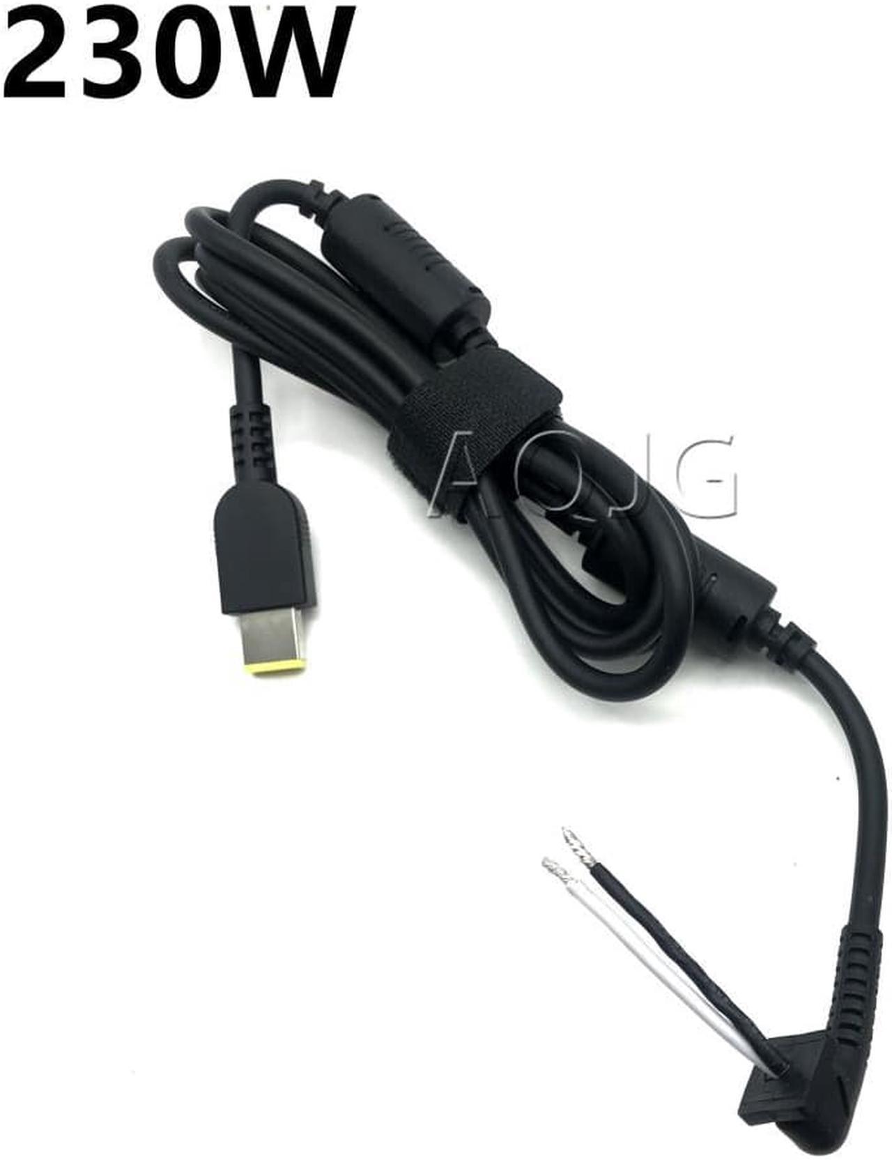 230W Square Size For Lenovo Y7000P W541 20V 11.5A P50 P51 P70 P71 Repair Cord 1.5M  Laptop Adapter Power Cord