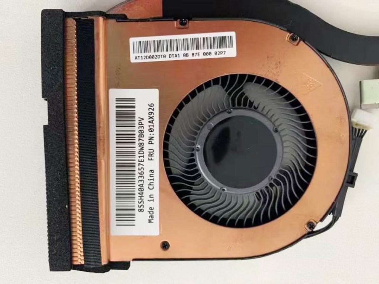 Heatsink CPU Cooler Cooling Fan for Lenovo Thinkpad T470  Laptop FRU 01AX926