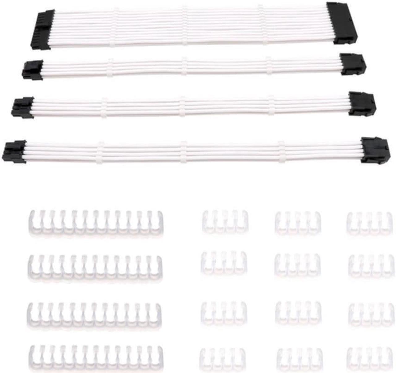 PC Case Extension Cable Kit 4Pin Motherboard+CPU(4+4)8PIN +2xGPU(6+2)8PIN Computer Cable Adapter Accessories