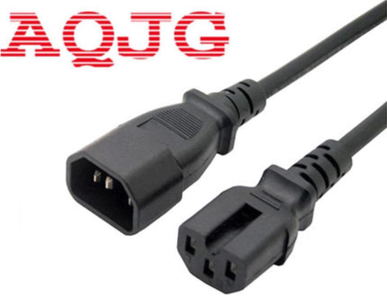 IEC 320 C14 Male to C15 Female Power Extension Cable for Kettle Plug 100cm AQJG