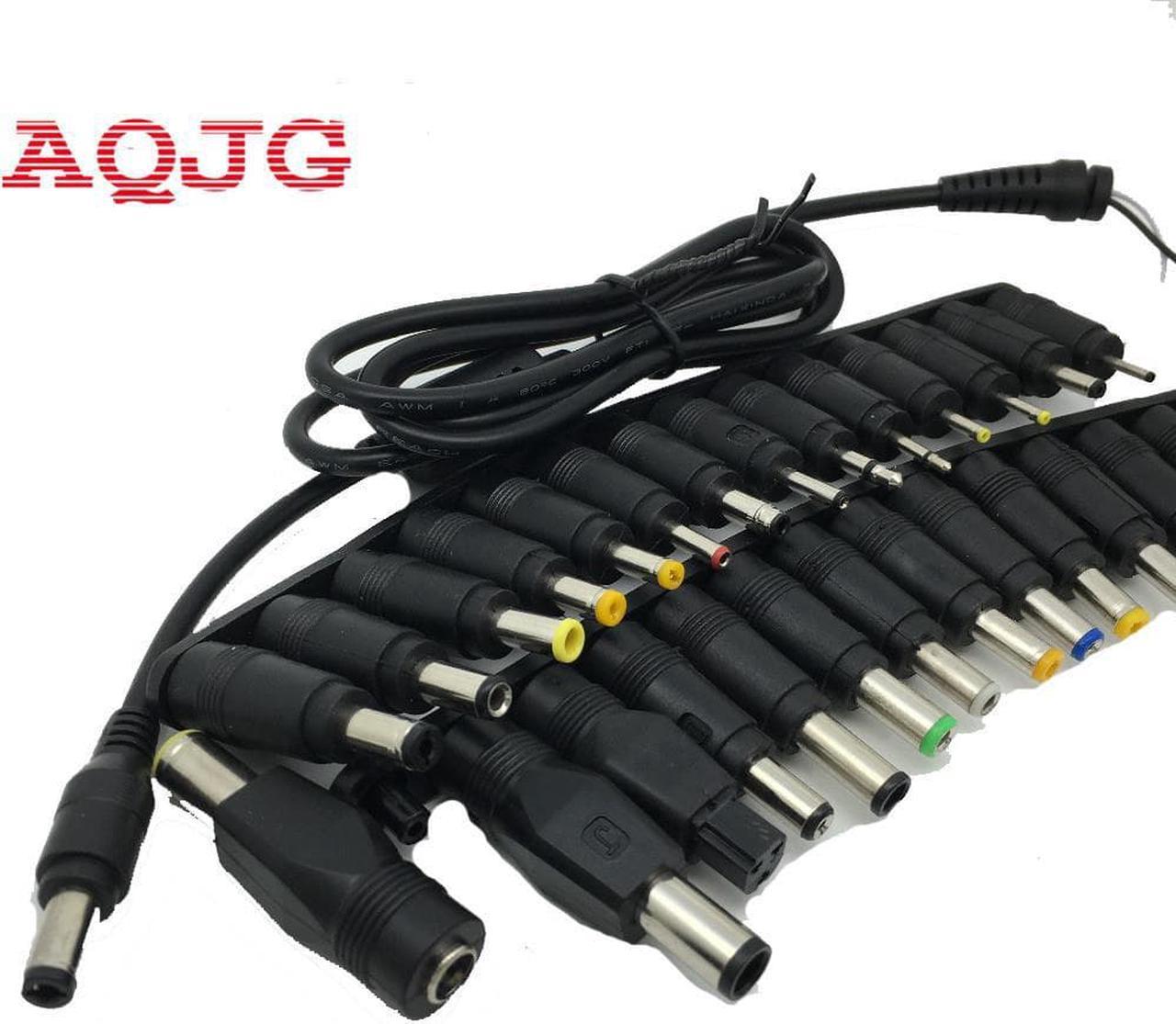 28 in 1 Set Universal AC DC Jack  Charger  Connector  Plug for Laptop /Notebook AC DC Power Adapter with Cable 5.5*2.5