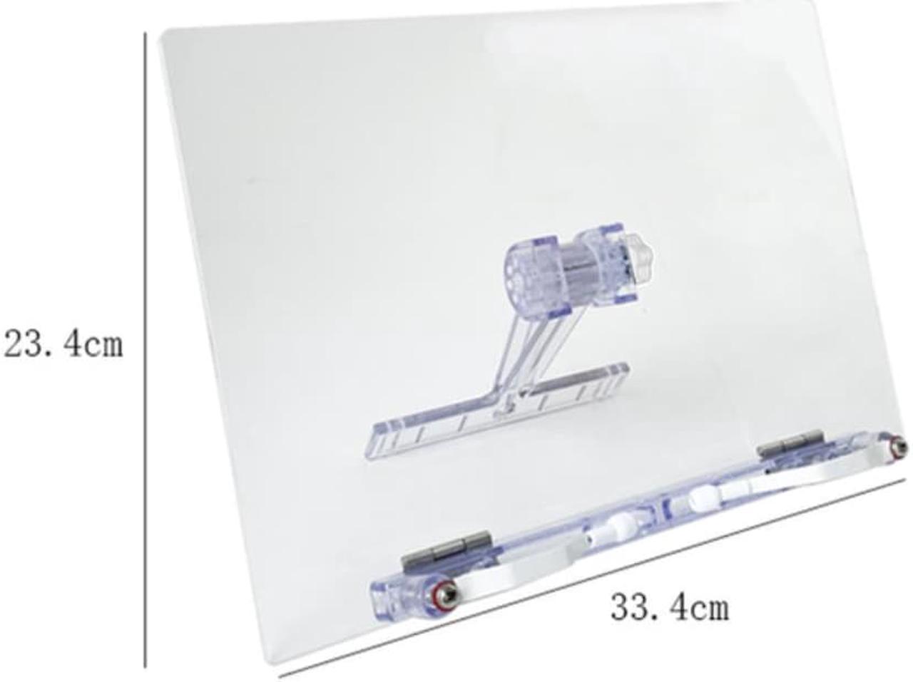 Multifunctional Transparent Acrylic Holder For iPad Reading Book Stand Holder Creative School Office Stationery