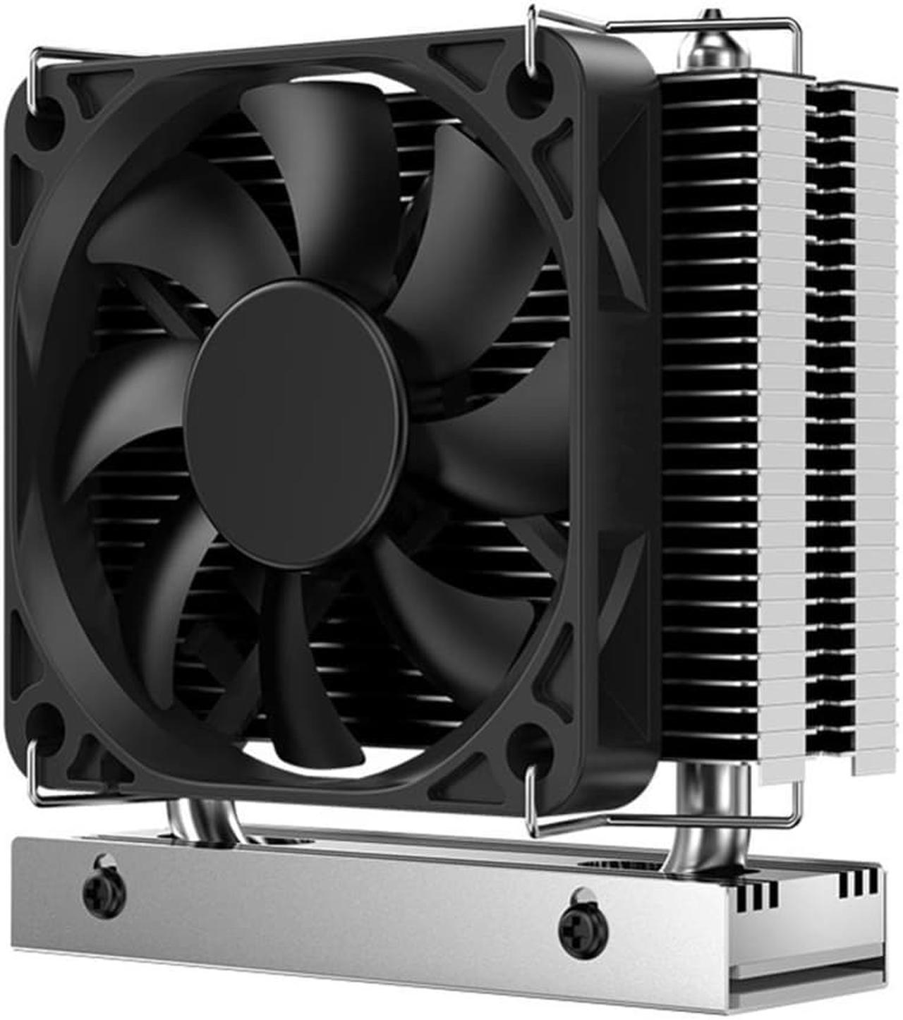 Heatsink Cooler Radiator with 6010 Fan 2280 Solid State Hard Disk Cooler Thermal Pad Passive Heat Aluminum Cooling