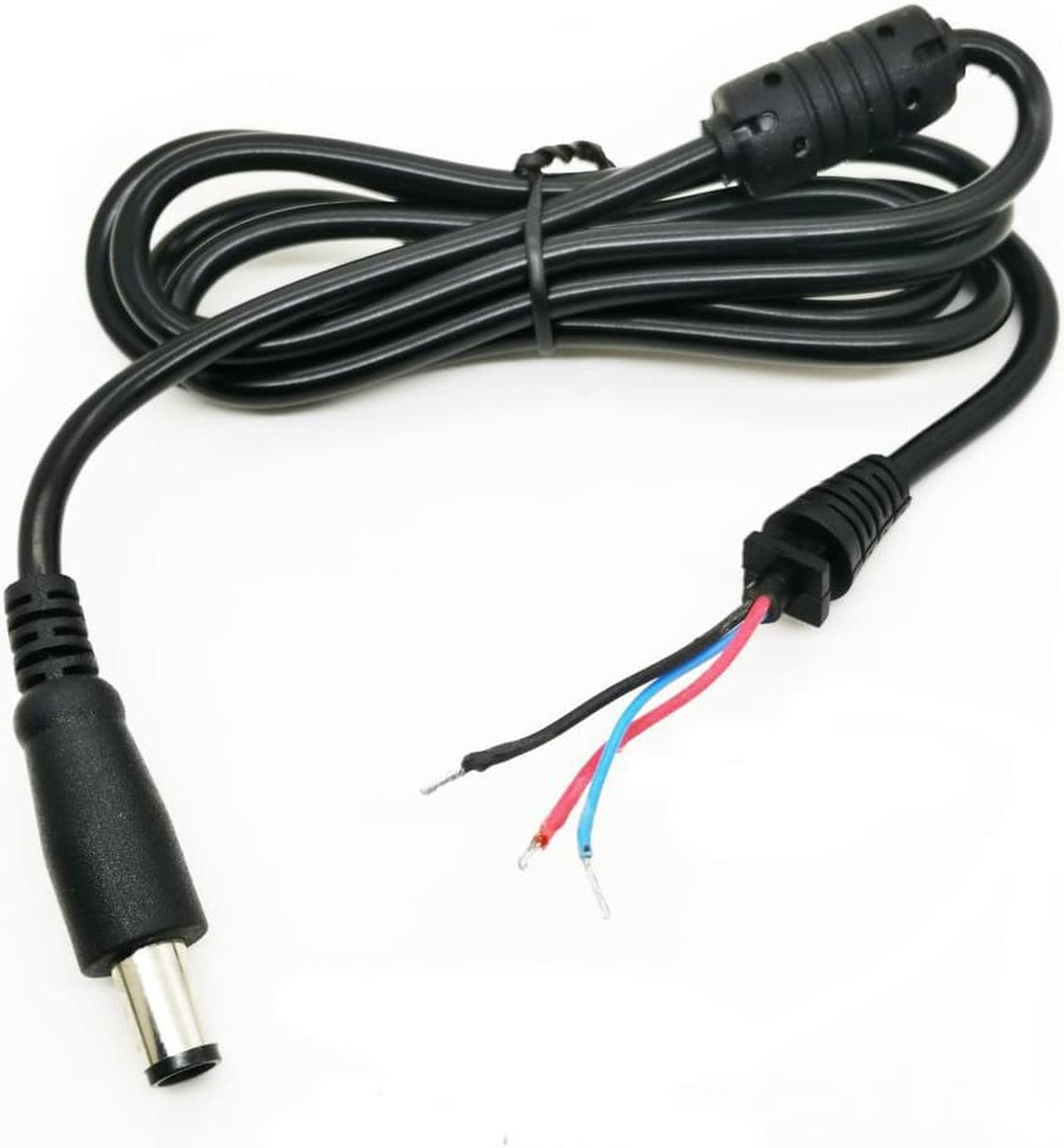 7.4x5.0mm 1.2m Laptop Notebook Power Supply Cable DC Jack Tip Plug Connector Cord Cable For Dell Power Charger Adapter