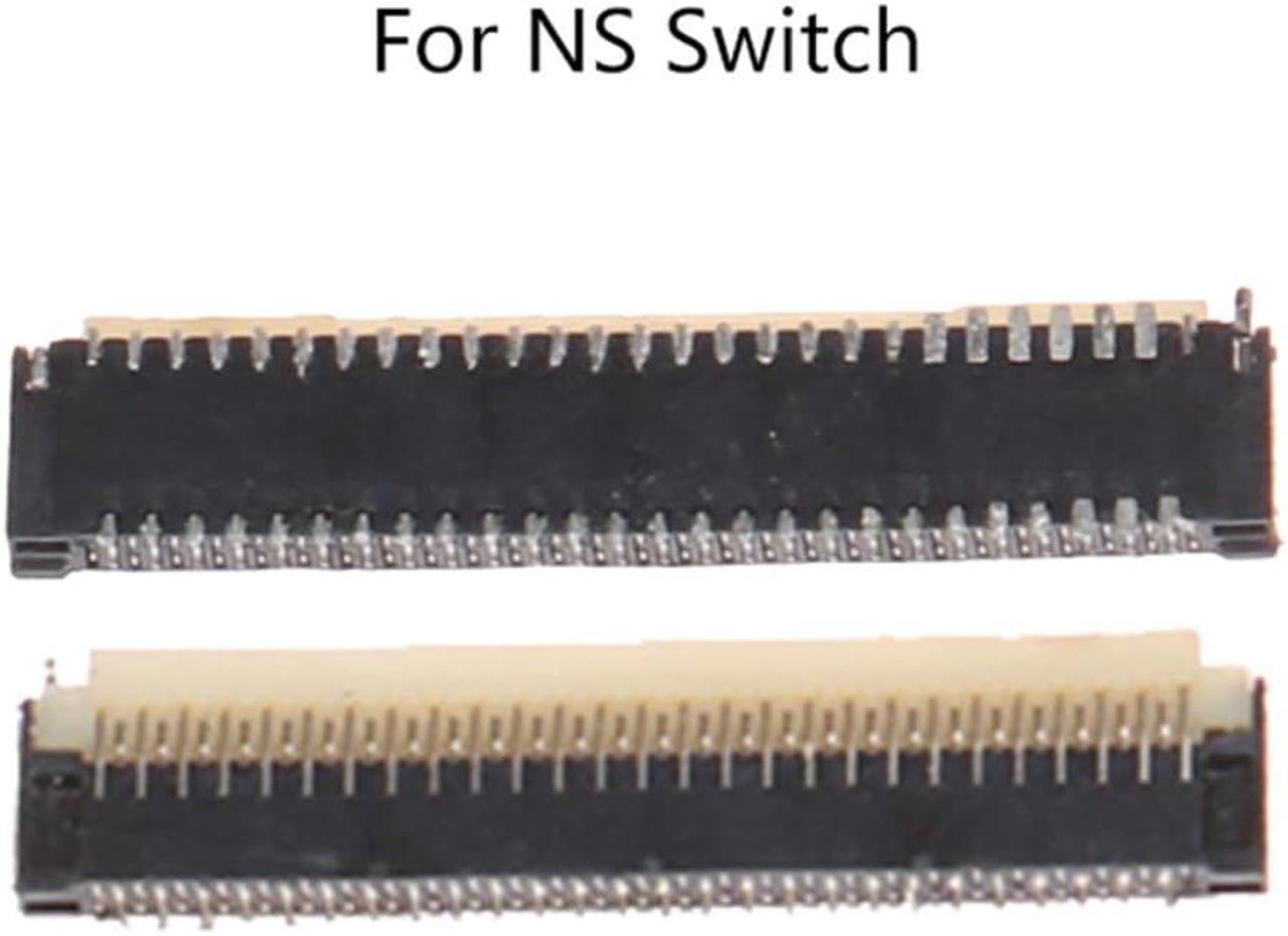 Repair Part For N-S Switch Console Mother Board To Lcd Display Screen Flex Cable Clip Ribbon Connector Socket