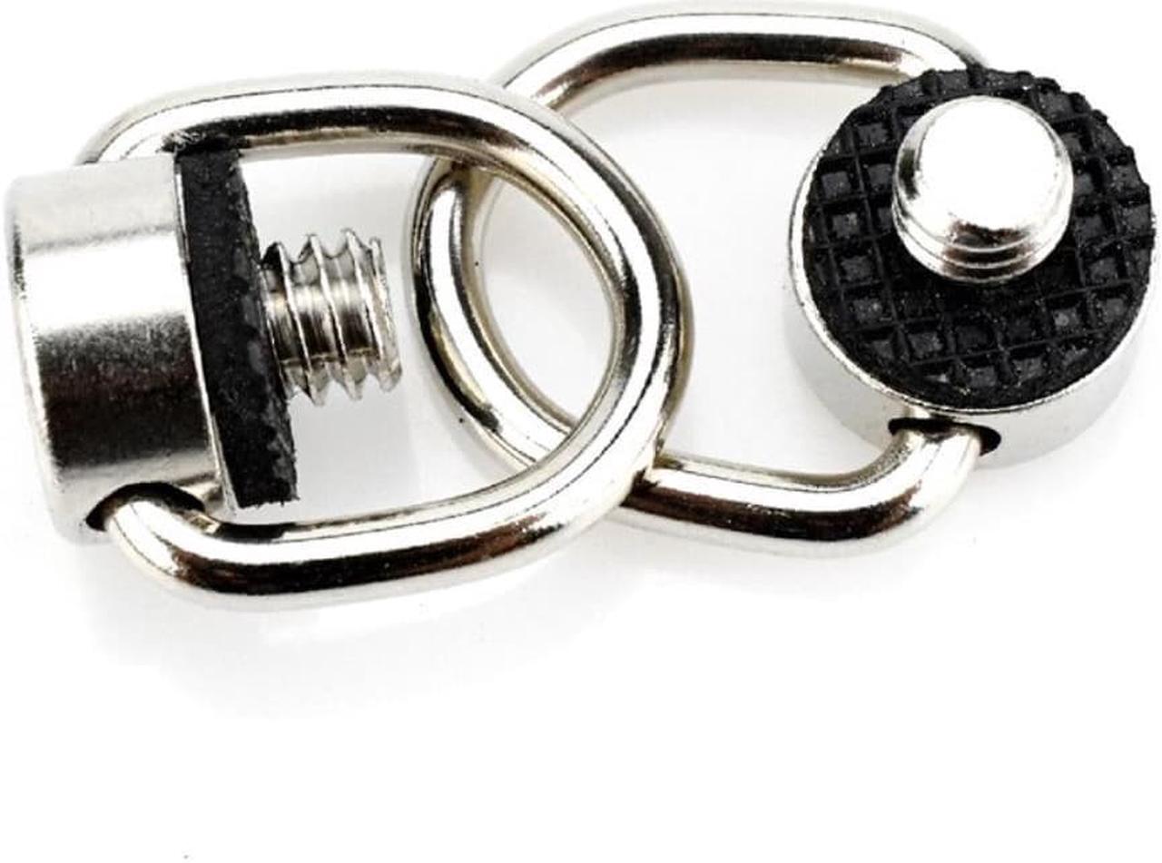 Alt view image 2 of 4 - D ring camera screw mount 1/4 strap screw quick release plate screw adapter for the camera photography accessories