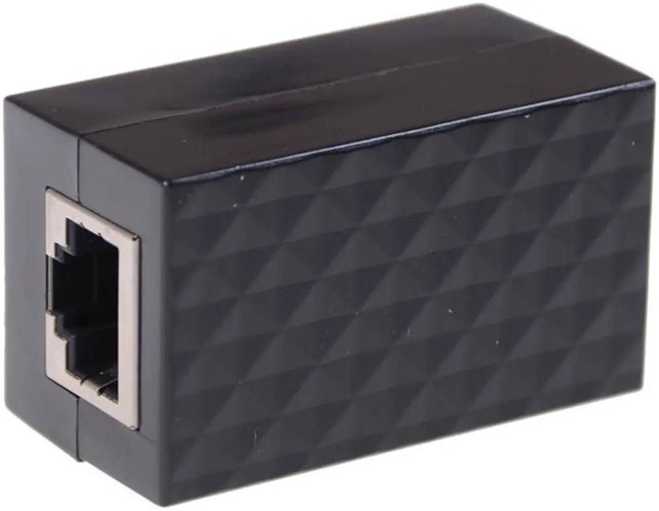 Alt view image 4 of 4 - Lightning Arrester Ethernet Surge Protector RJ-45 Ethernet Cable Join Extension Converter Adapter Coupler