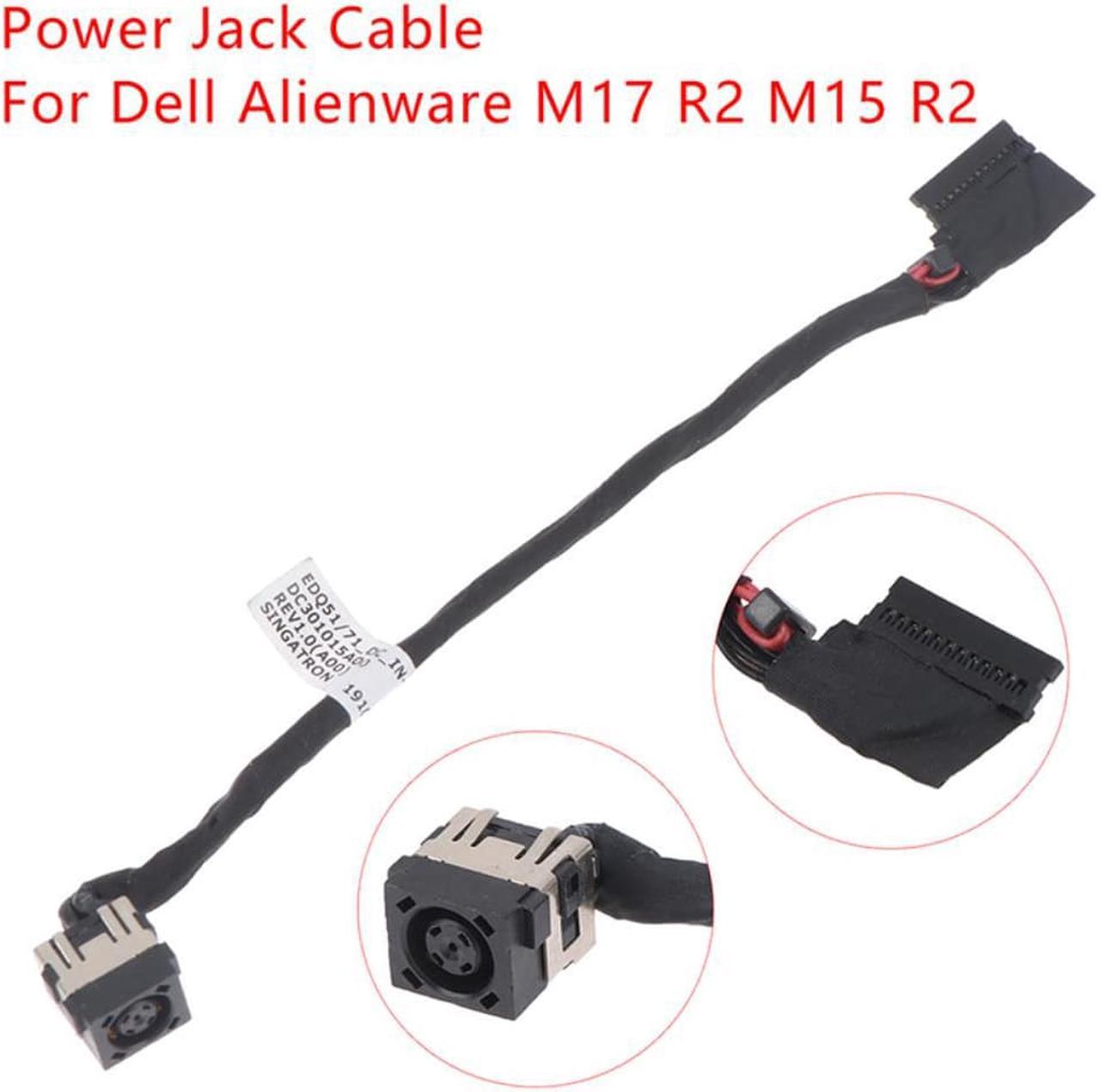 Laptop DC Power Jack Cable Charging Port DC Power Interface For Dell Alienware M17 R2 M15 R2