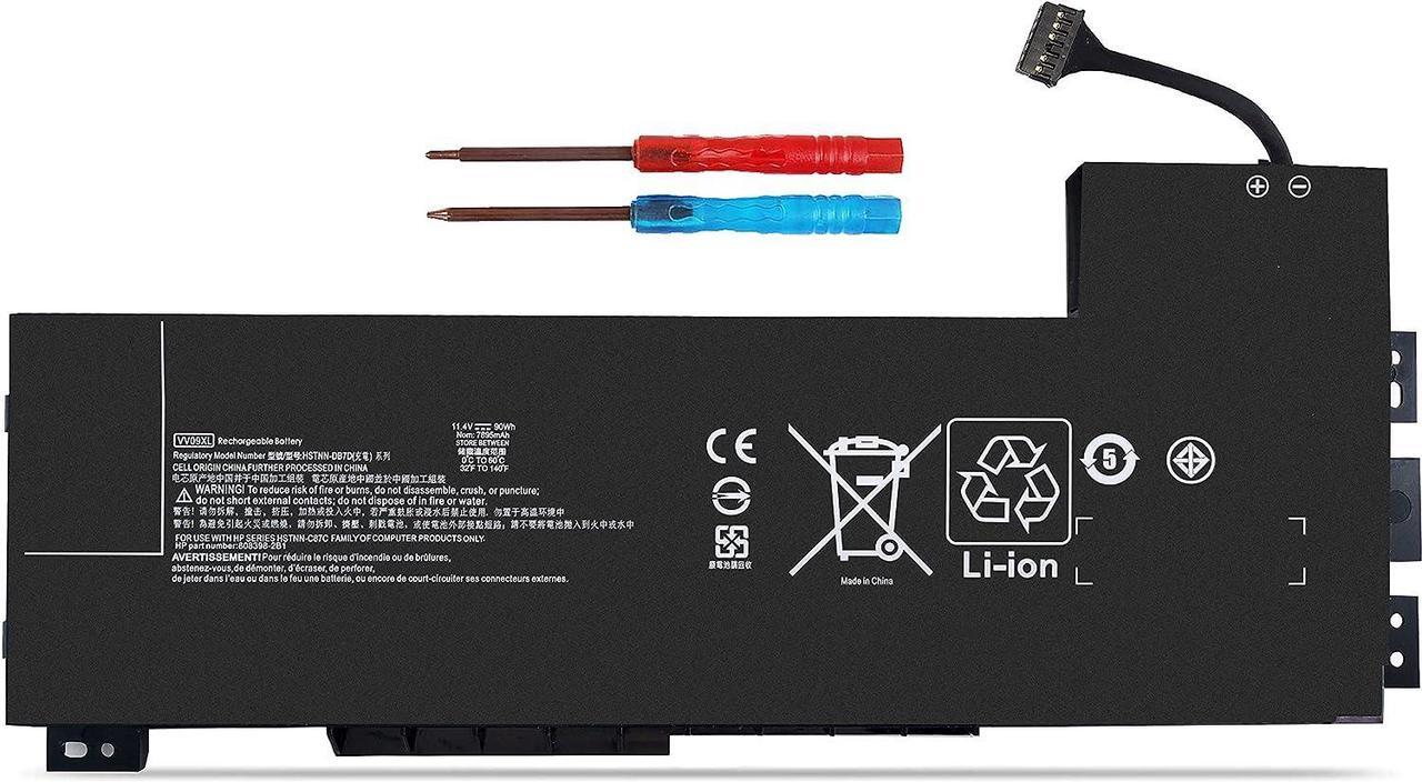 Main image of VV09XL 808452-001 Battery for HP ZBook 15 G3, ZBook 15 G4 17 G3 Mobile Workstation HSTNN-DB7D 808398-2C1 808452-001 HSTNN-C87C 808452-002 808452-005 808398-2C2 VV09090XL VV09090XL-PL 11.4V 90WH Laptop