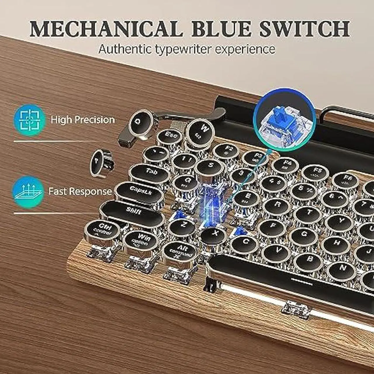 Ksin Typewriter Keyboard