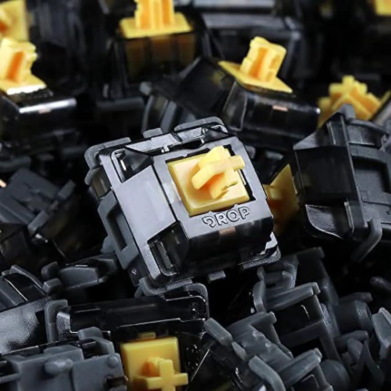 Alt view image 2 of 7 - DROP Holy Panda X Mechanical Keyboard Switches - Plate Mount Quiet & Tactile Switches, Cherry MX Style, 65g, (35 PCS, 3-Pin)