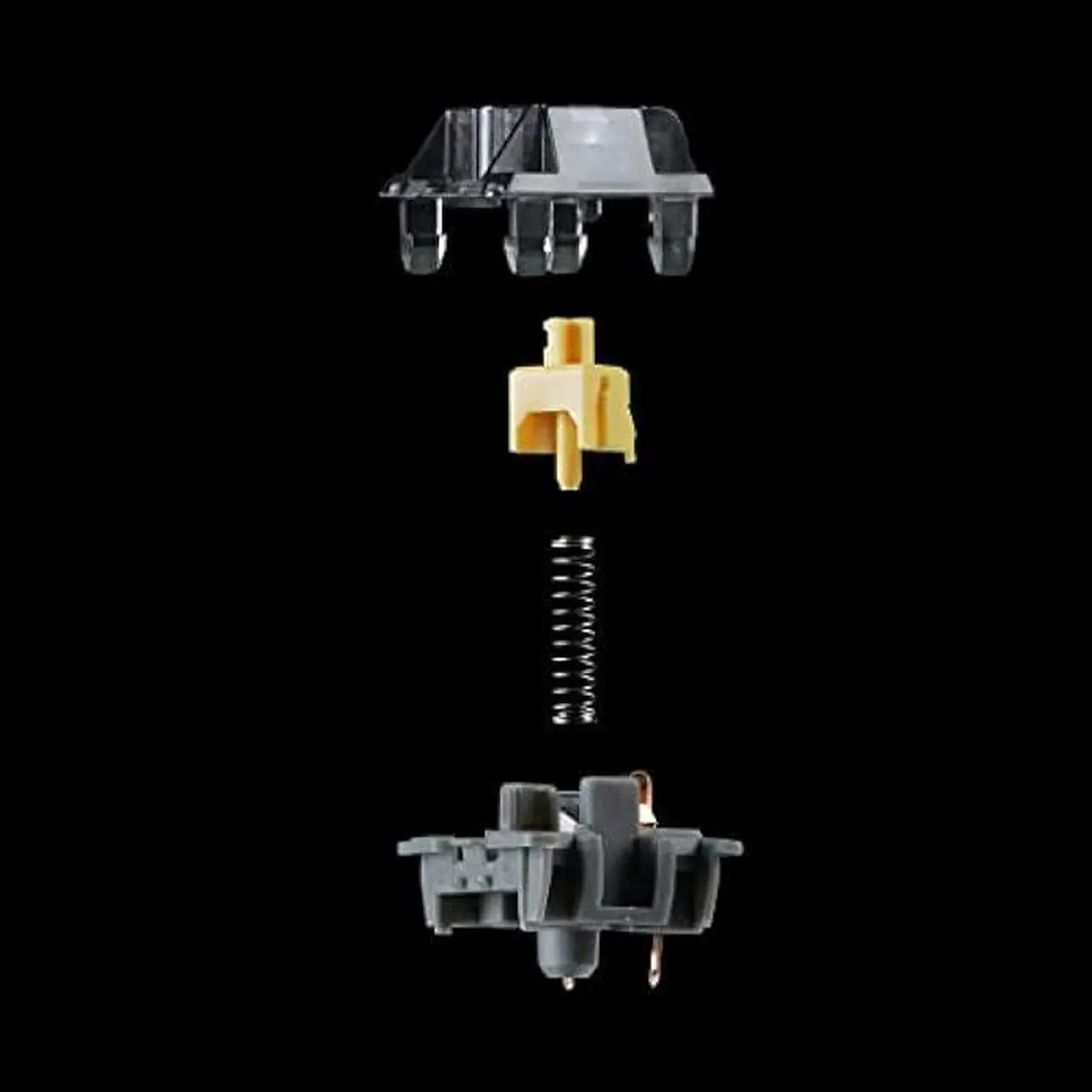 Alt view image 4 of 7 - DROP Holy Panda X Mechanical Keyboard Switches - Plate Mount Quiet & Tactile Switches, Cherry MX Style, 65g, (35 PCS, 3-Pin)