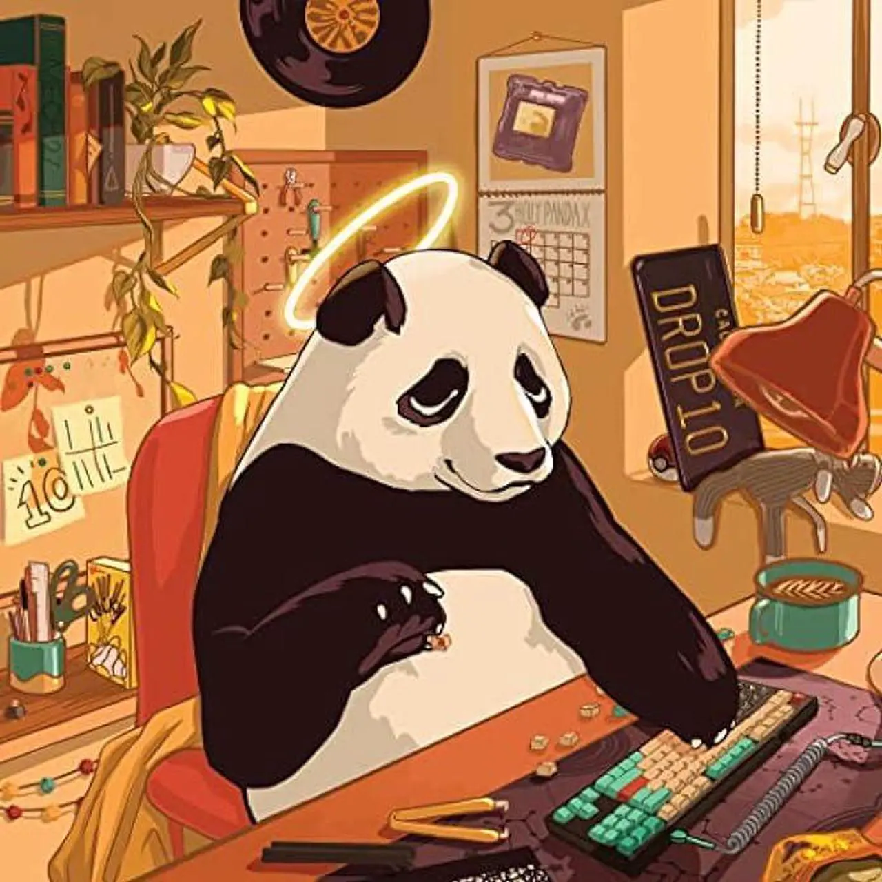 Alt view image 7 of 7 - DROP Holy Panda X Mechanical Keyboard Switches - Plate Mount Quiet & Tactile Switches, Cherry MX Style, 65g, (35 PCS, 3-Pin)