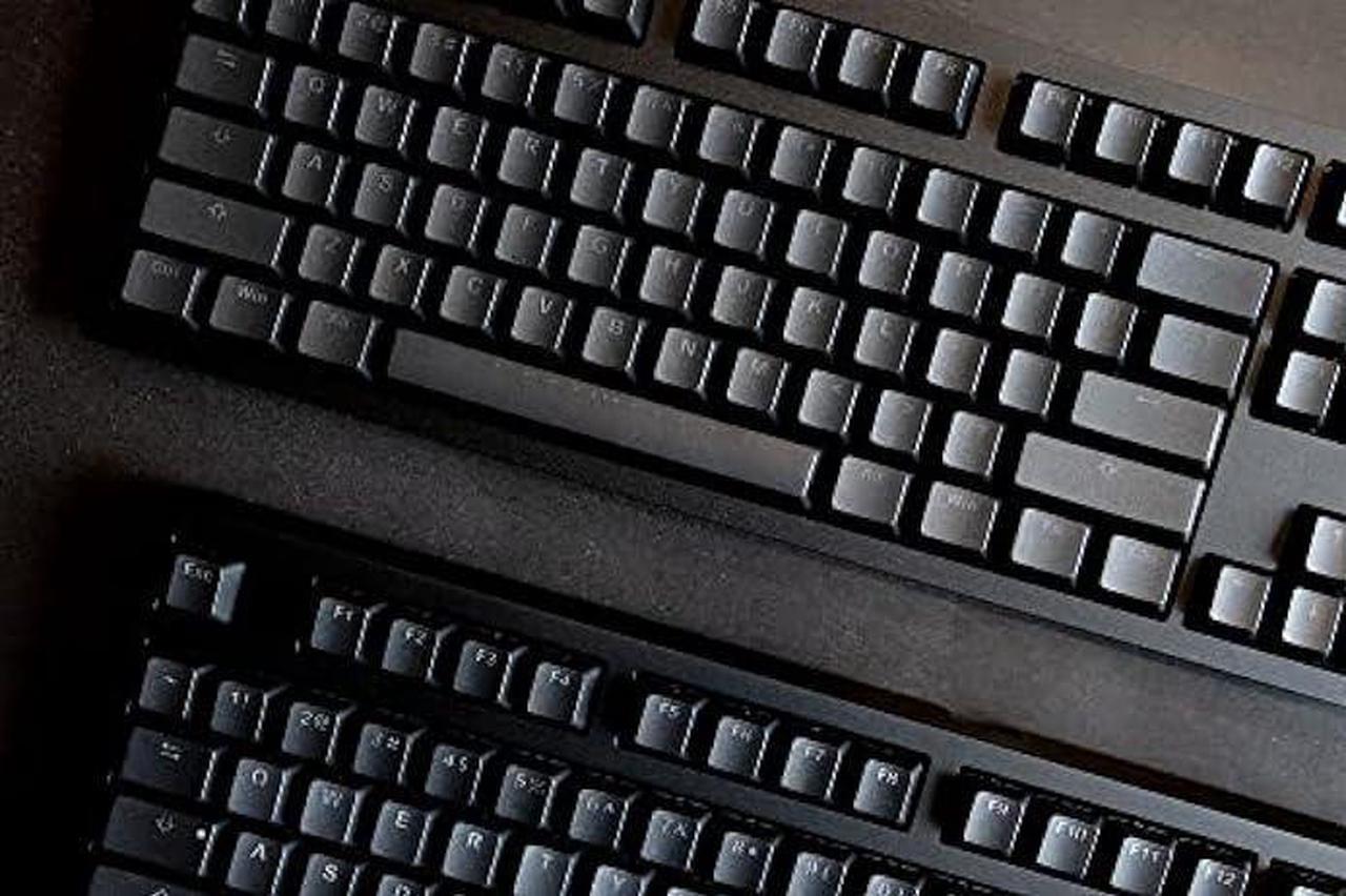 Alt view image 4 of 7 - ikbc MF87 v3 RGB LED Backlit Mechanical Keyboard with Cherry MX Blue Switch for Windows and Mac, TKL Computer Keyboards with PBT Double Shot Keycaps, CNC Aluminum Black Color Case, ANSI/US