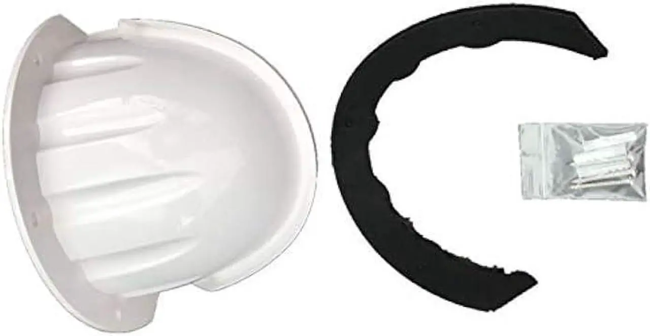 Alt view image 4 of 6 - Ade Advanced Optics Camera Sunshade for Nest/Ring/Arlo/Dome/Bullet Outdoor Camera - White