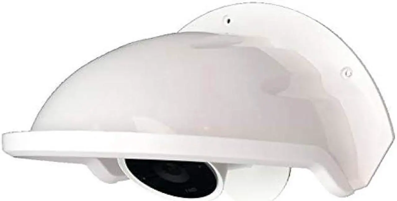 Alt view image 3 of 6 - Ade Advanced Optics Camera Sunshade for Nest/Ring/Arlo/Dome/Bullet Outdoor Camera - White