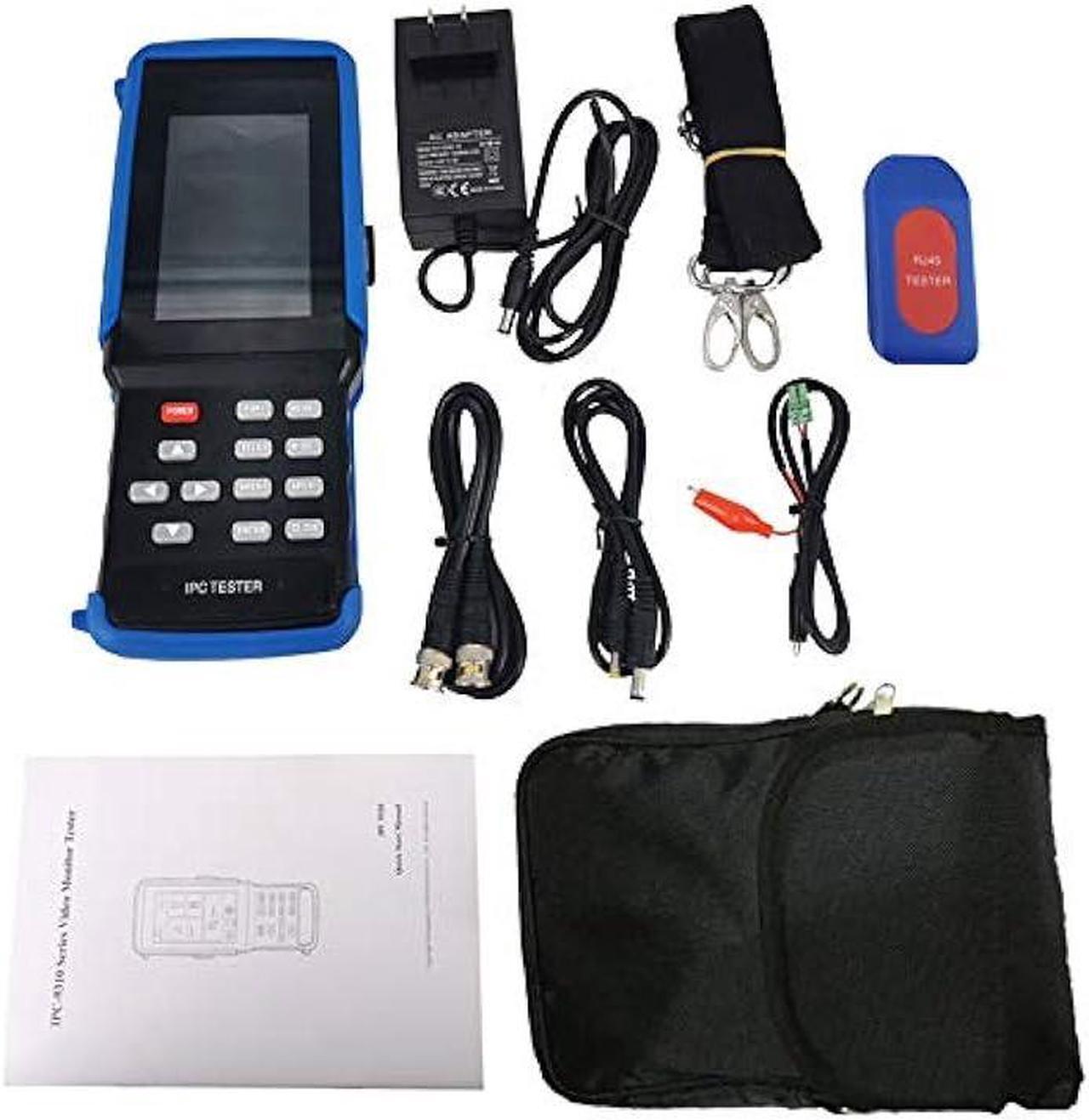 Alt view image 7 of 7 - 4 Inch Portable CCTV Tester Up to 4K 8MP H265 Camera-Support IP,CVBS Analog Camera,AHD,TVI,CVI-Built in WiFi, PoE Power Output,PTZ Control