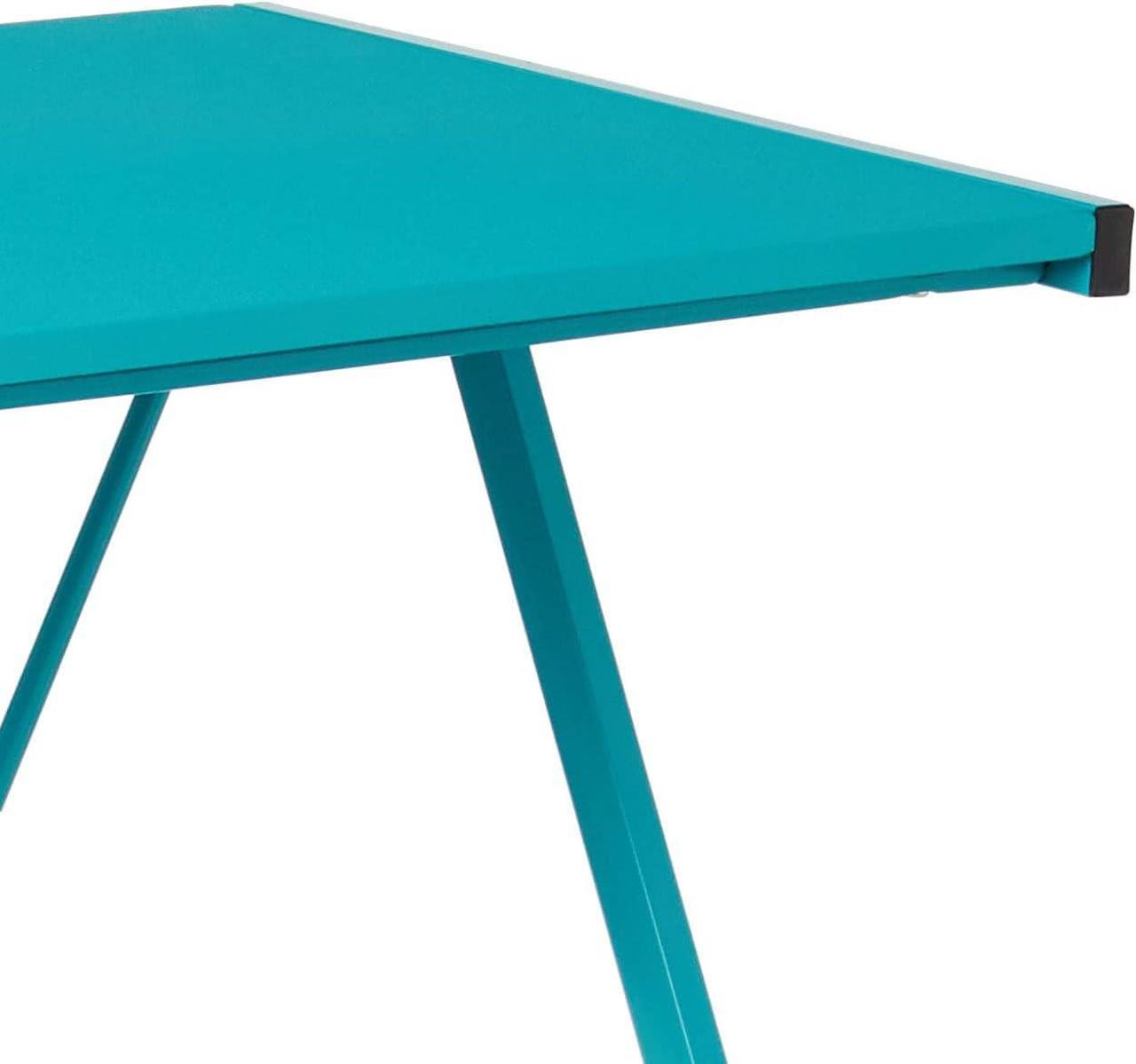 Alt view image 7 of 7 - Urban Shop Z-Shaped Student Desk, Aqua