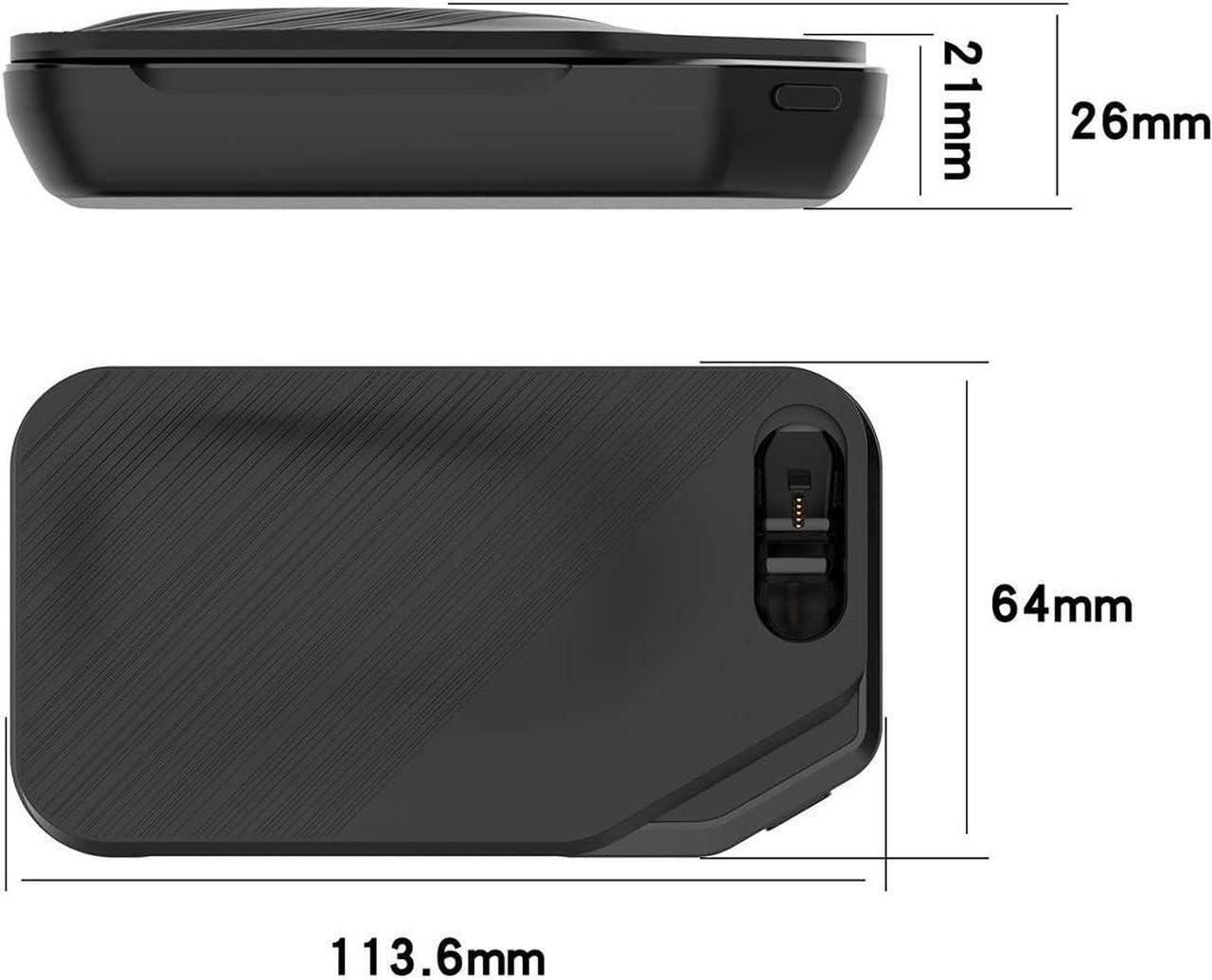 Alt view image 5 of 6 - Charging Case Compatible with Plantronics Voyager 5200, Charger Dock Case Cover with USB Cable for Voyager 5200
