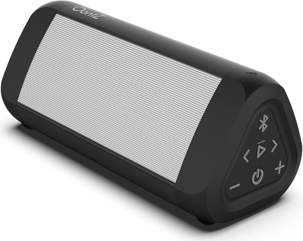 Main image of OontZ Ultra Bluetooth Speaker, Portable Wireless Speaker, 14 Watts, Up To 100 Ft Bluetooth Range, IPX7 Waterproof Speaker (Black with White Grille)