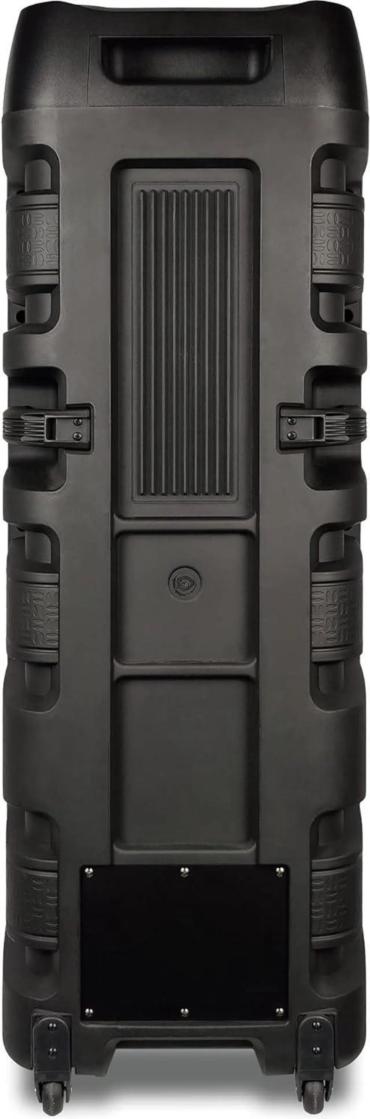 Alt view image 7 of 7 - Dolphin SPF-1212R Powerful Sound & BASS | Portable Rechargeable Big Party Speaker | Dual 12", 3X 1 Tweeters | LED Party Lights, Handles and Wheels