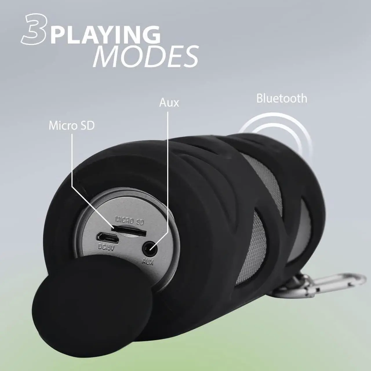 Alt view image 4 of 6 - Avantree Cyclone - Portable Bluetooth Bike Speaker with Bicycle Mount, SD Card Slot, 10W Bass-Enhanced Audio, and Splashproof/Shockproof/Dustproof Build, Perfect for Bikes & Scooters
