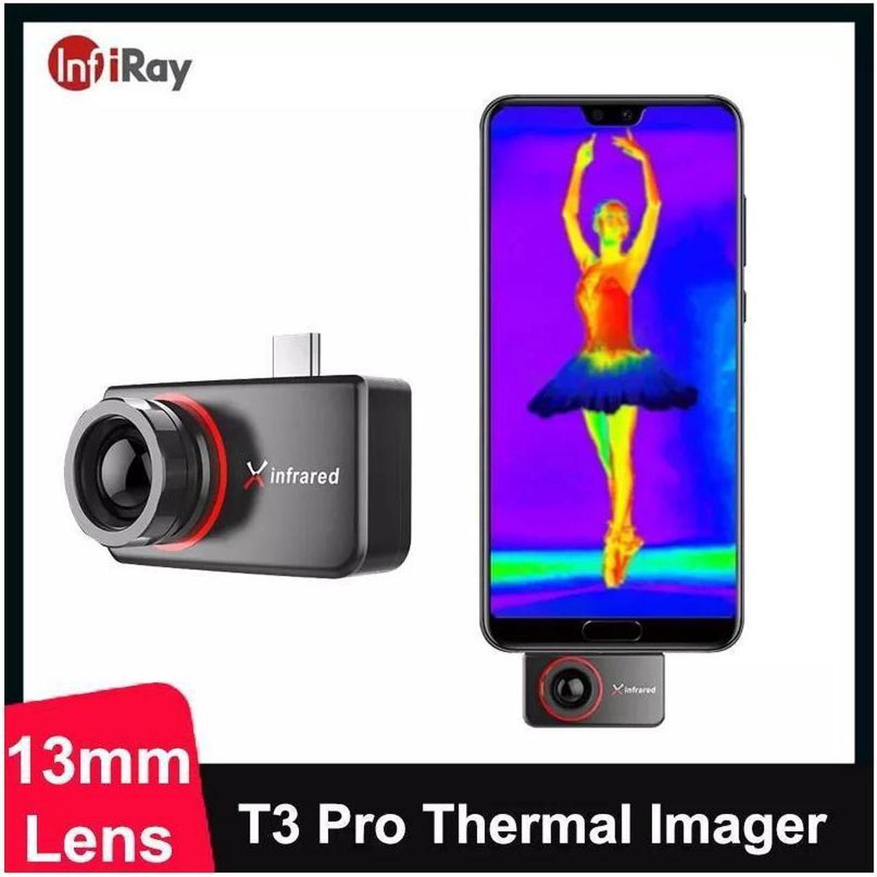 InfiRay Xinfrared T3 Pro Thermal Imaging Camera Night Vision Hunting Portable For Phone Android Type C