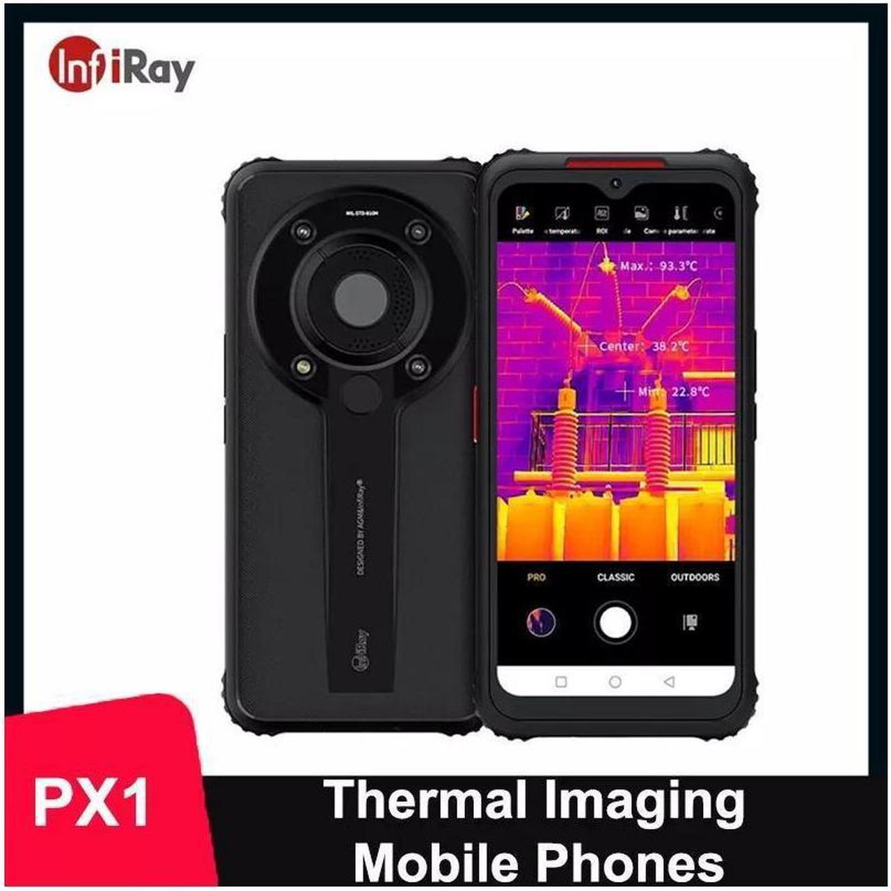 InfiRay PX1 Thermal Imaging Mobile Phones Rugged Phone Smartphone Fusion System