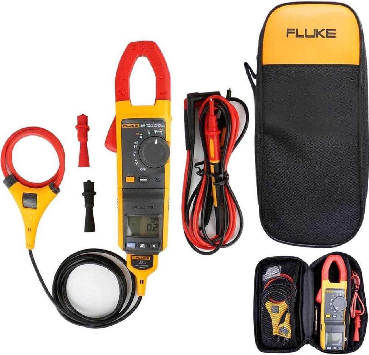 Alt view image 2 of 7 - Fluke 381 Remote Display True RMS Digital Clamp Meter AC/DC Electrician Tool