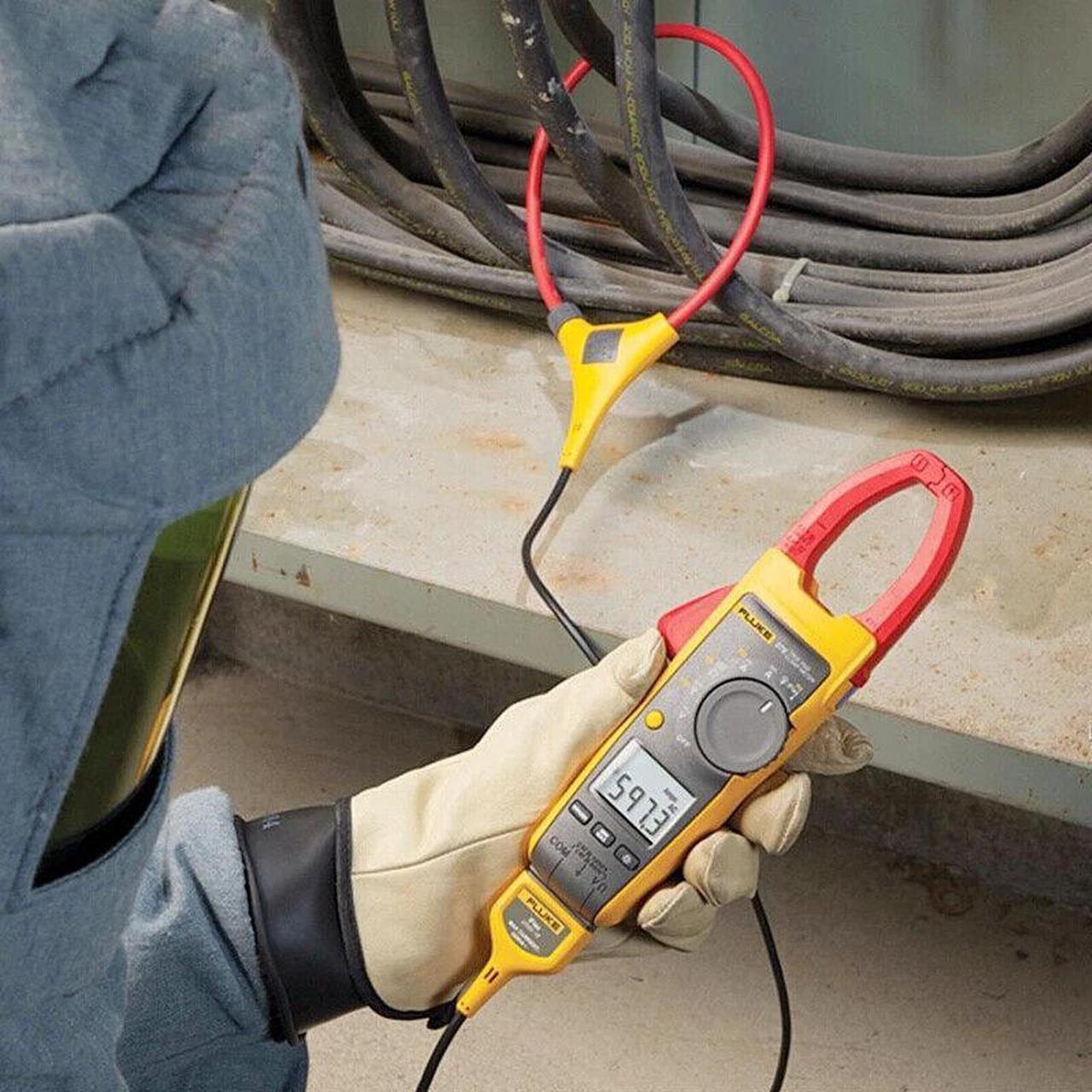 Alt view image 7 of 7 - Fluke 381 Remote Display True RMS Digital Clamp Meter AC/DC Electrician Tool