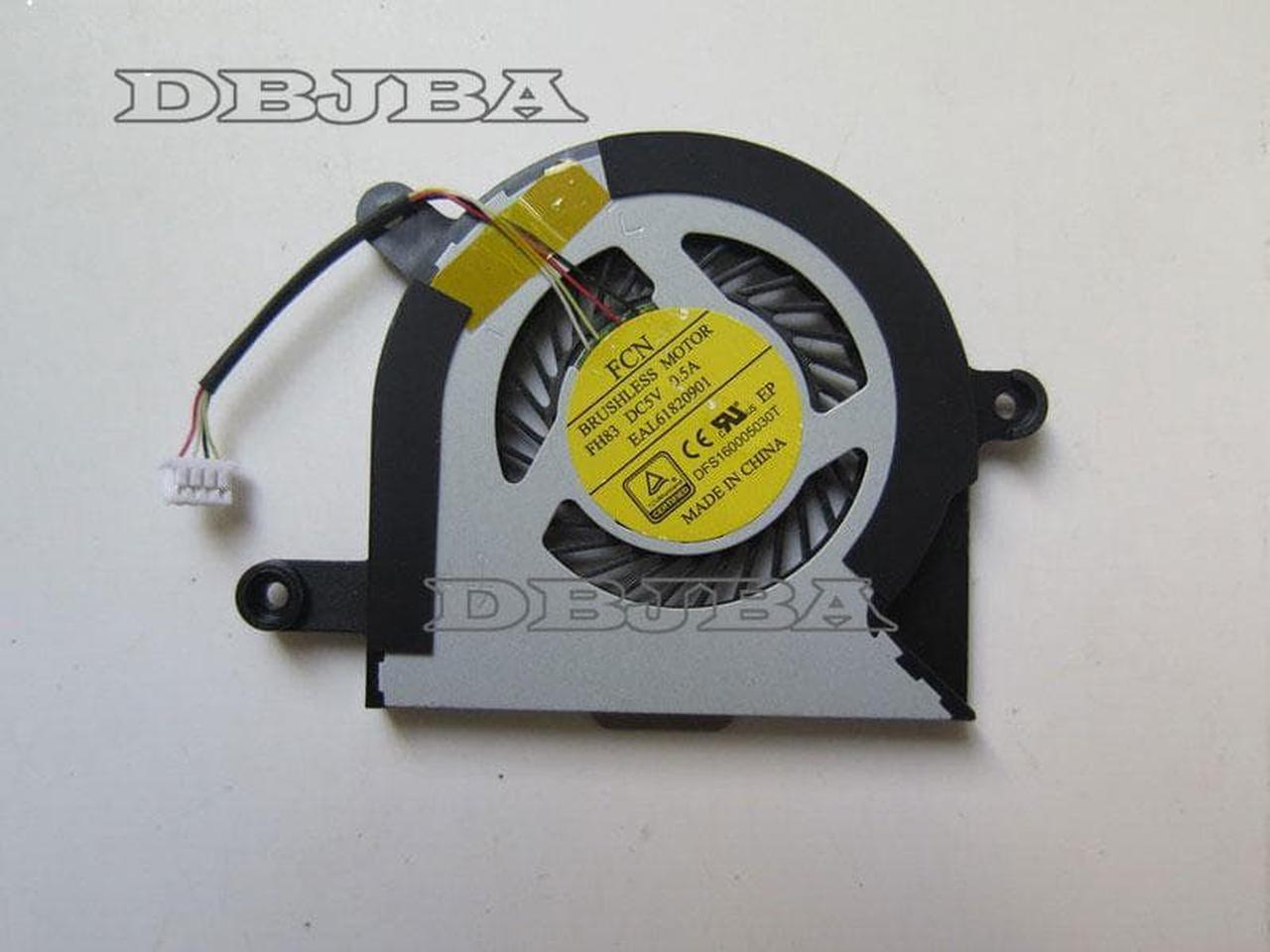 DBTLAP CPU Fan For DFS160005030T-FHDA-FH83 EAL61820901 4PIN Cooling Fan