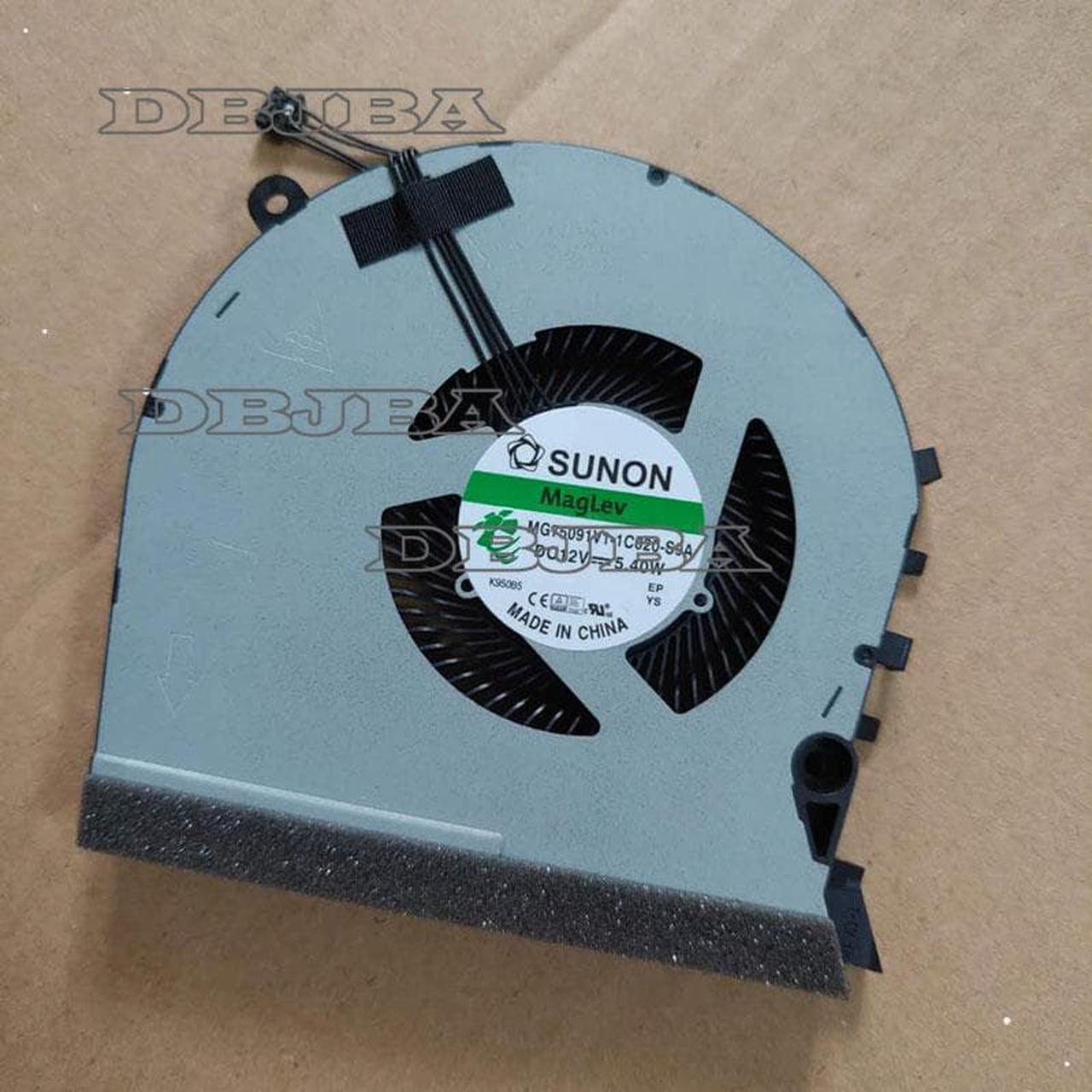 DBTLAP Cooling CPU Fan For HP OMEN 17-CB TPN-C144 MG75091V1-1C020-S9A 4Pin fan