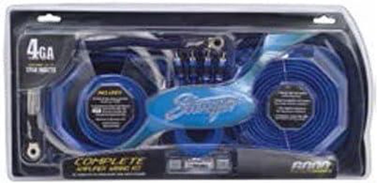 Alt view image 3 of 7 - SK6641 4 Gauge 6000 Series Complete Amplifier Installation Kit