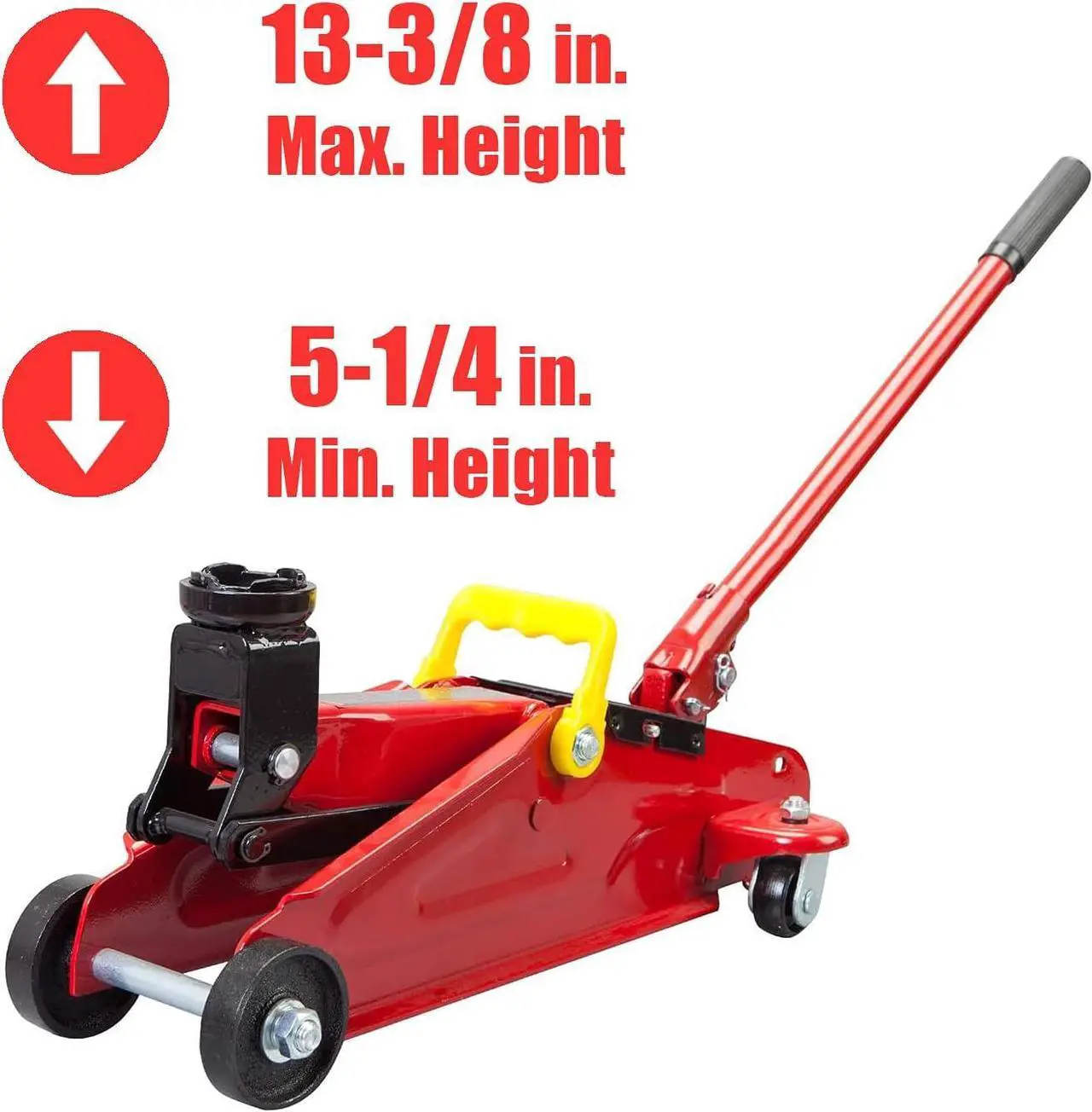 Alt view image 3 of 6 - Torin Hydraulic Trolley Floor Jack Combo with 2 Jack Stands, 2 Ton Capacity (T82001)
