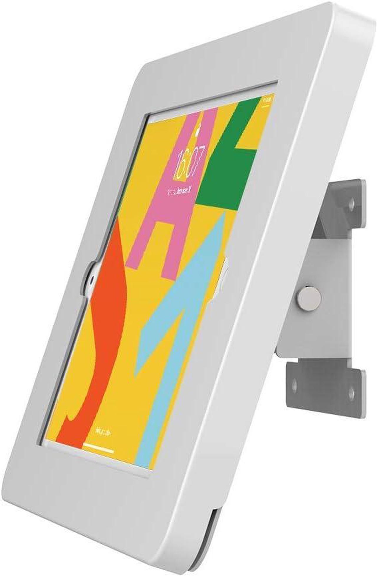 Main image of Tablet Wall Mount Compatible with 10.2 inch iPad 7 8 9 Swivel Base, Key Lock, All Metal - BSW101T