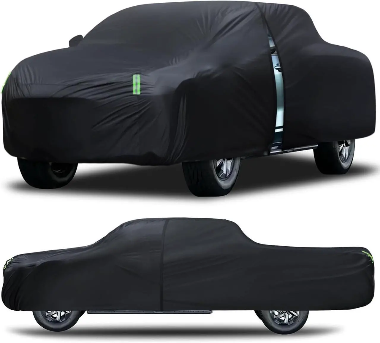 Main image of Truck Car Cover Waterproof All Weather Full Outdoor Pickup Truck Cover Rain UV Protection, Size T2 Universal Fit for Ford F150 Chevy Silverado Dodge Ram 1500. (Fit Truck Length 221 to 228 inch)