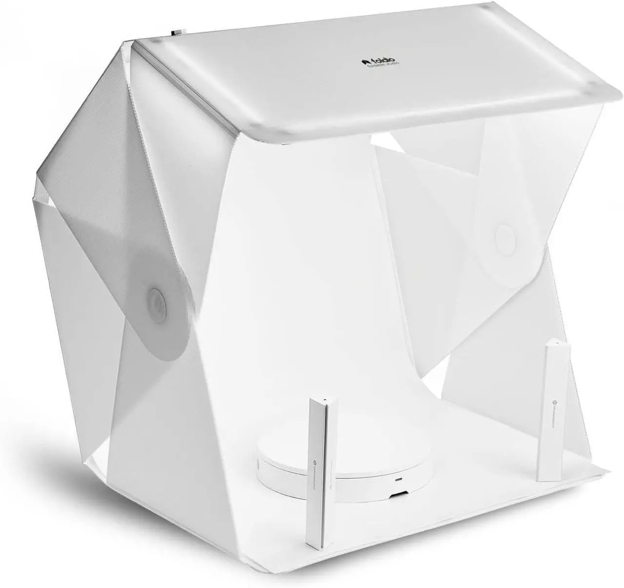Main image of 360 Studio Set (Photo lightbox Studio with 360 Photography Turntable Set / 25inch Photo Light Box / 10inch Bluetooth 360 Turntable Included | ORANGEMONKIE)
