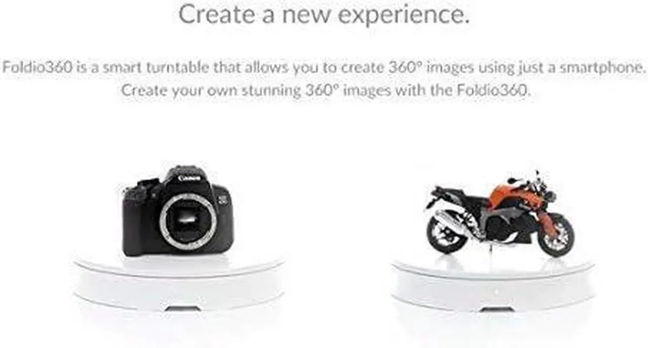Alt view image 4 of 7 - 360 Studio Set (Photo lightbox Studio with 360 Photography Turntable Set / 25inch Photo Light Box / 10inch Bluetooth 360 Turntable Included | ORANGEMONKIE)