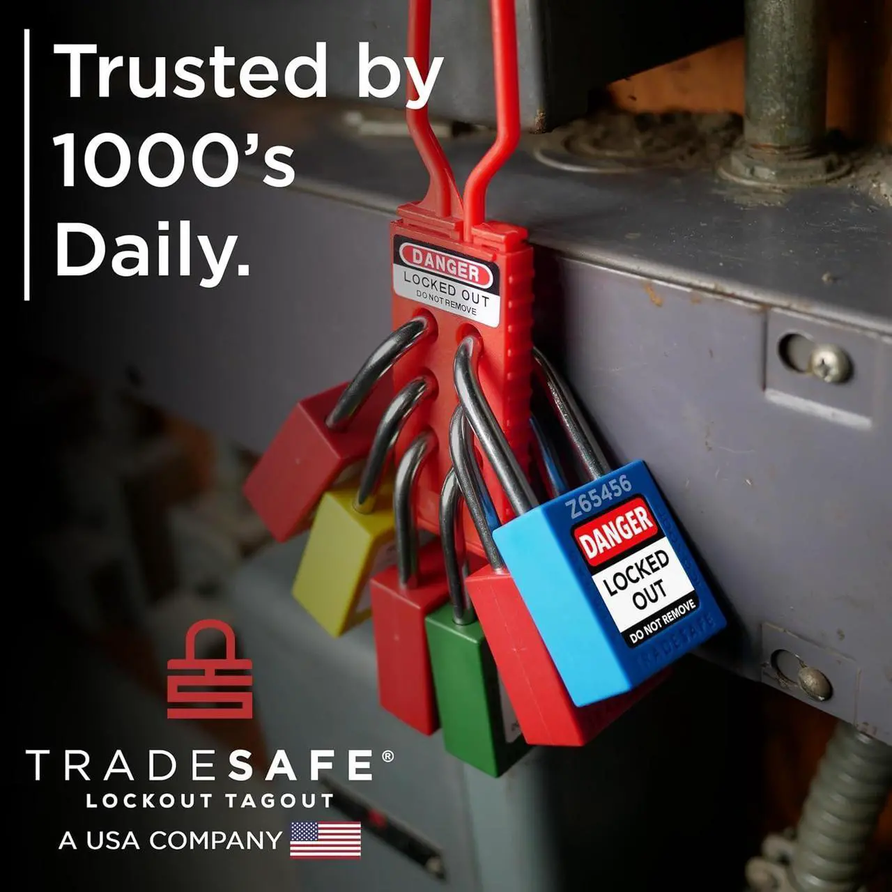 Alt view image 6 of 7 - Lockout Tagout Locks Set - 10 Green Keyed Alike Padlocks, 2 Keys Per Lock, OSHA Compliant Loto Locks for Lock Out Tag Out Stations, Premium Grade
