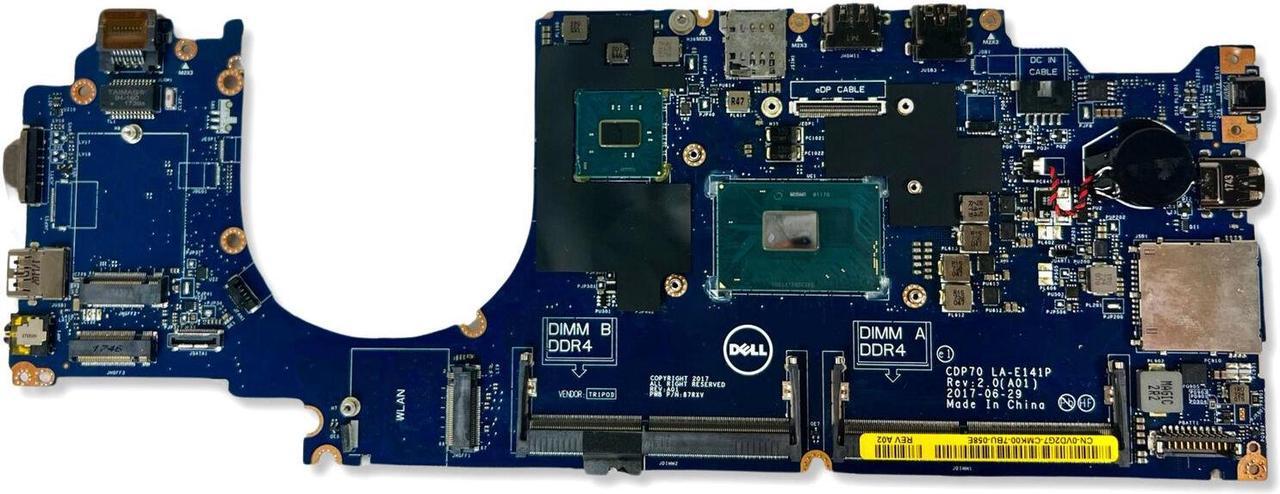 Alt view image 3 of 6 - Genuine Dell Latitude 5480 5488 Intel i5-6440 2.6GHz DDR4 Motherboard VD2G7