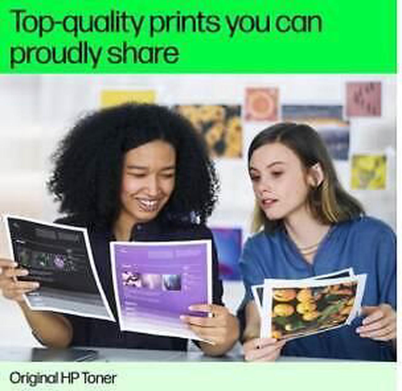 Alt view image 6 of 7 - HP 202A 3-pack Cyan/Magenta/Yellow Original LaserJet Toner Cartridges, Per