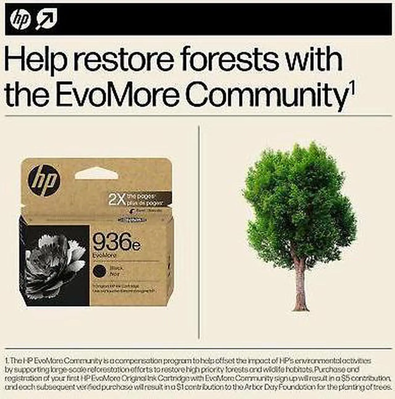 Alt view image 6 of 7 - HP 936e EvoMore Black Original Ink Cartridge, 2,500 pages, 4S6V6LN