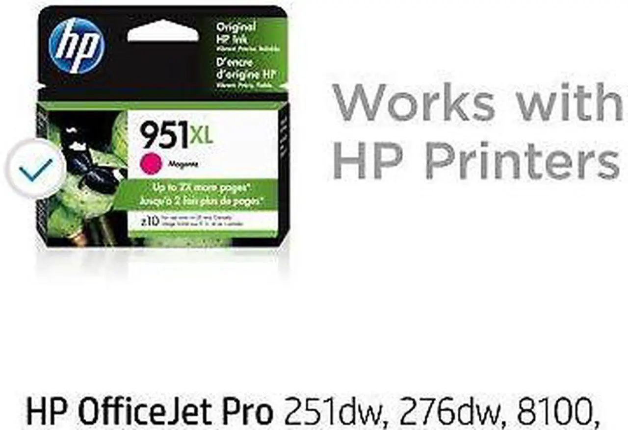 Alt view image 4 of 7 - HP 951XL High Yield Magenta Original Ink Cartridge, ~1,500 pages, CN047AN#140